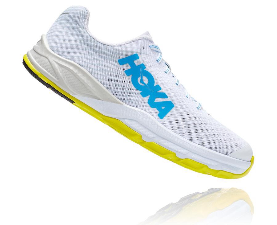 Tenis Hoka One One Hombre Blancos - Evo Carbon Rocket - WJIC50316